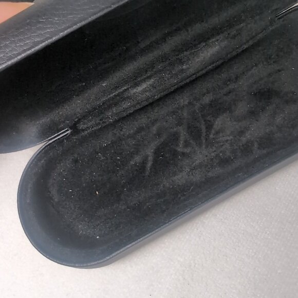 Oakley Black Glasses Sunglasses Case ONLY HDO Faux Leather Hardshell Bag Cloth - Picture 16 of 16